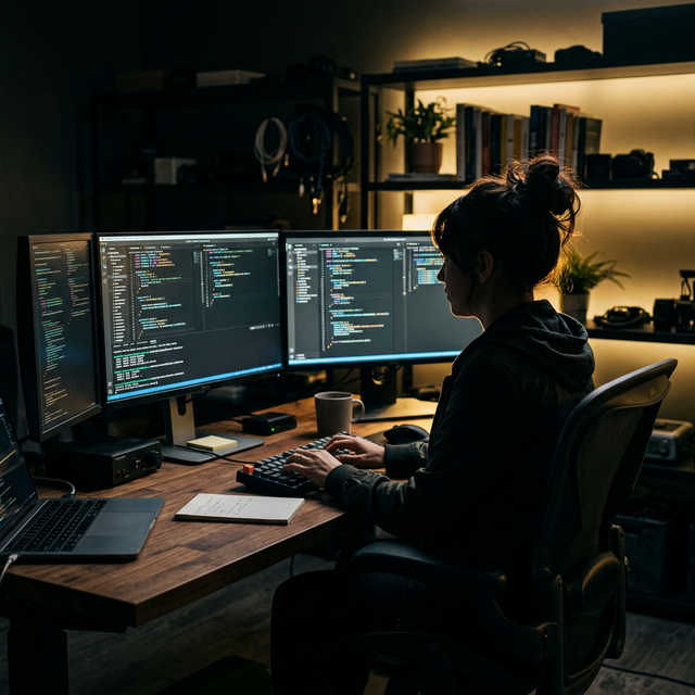 Sumit Tayade at work